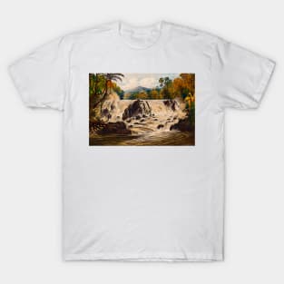 Beautiful landscape with a mighty river T-Shirt